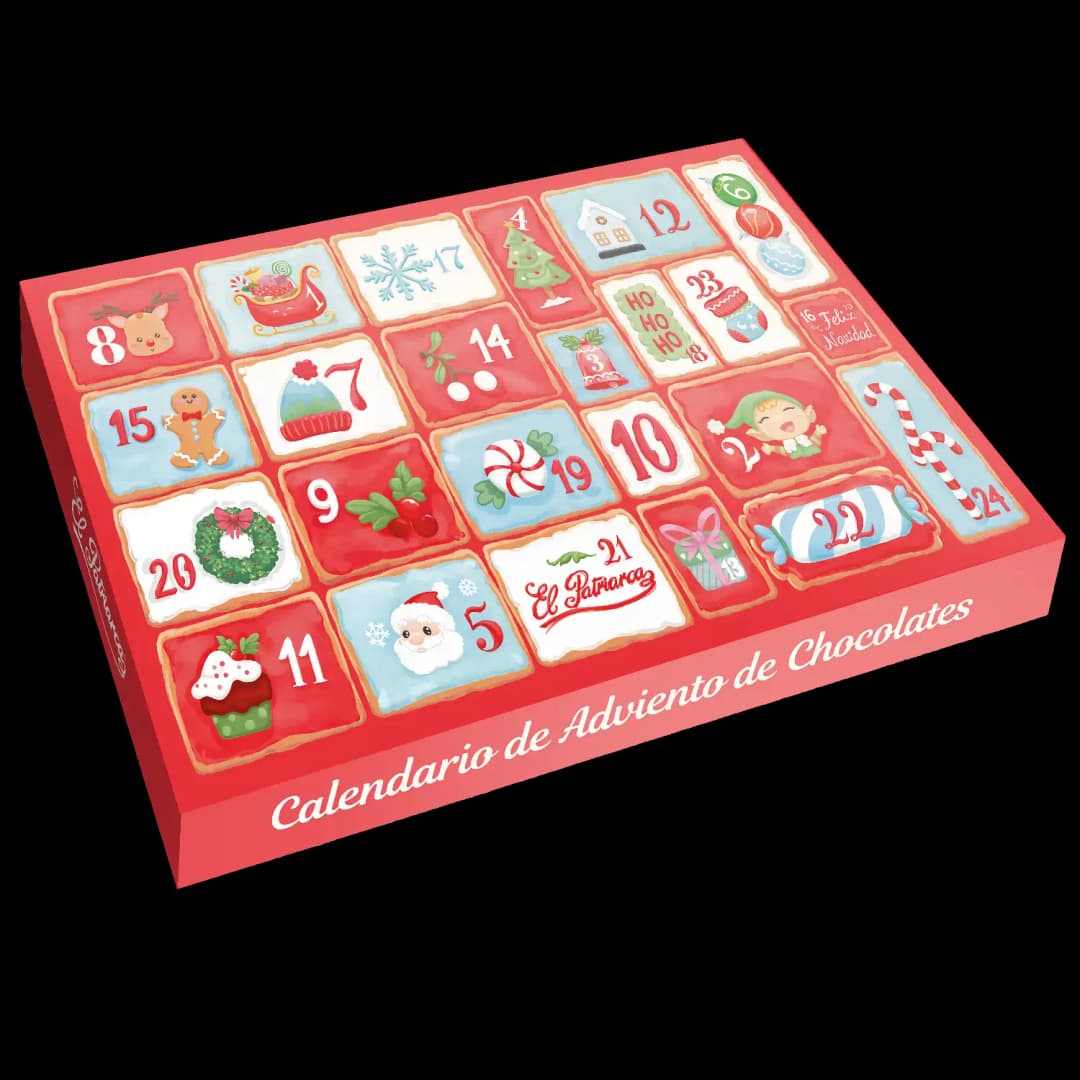 Calendario De Adviento De Chocolates