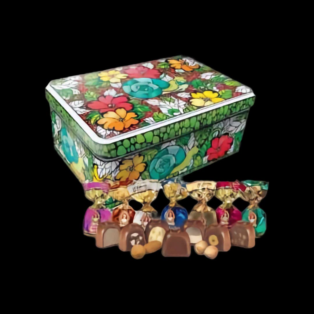Lata Caracol De Bombones Surtidos
